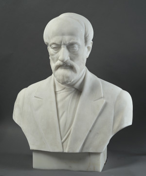 Restauro busto di Mazzini