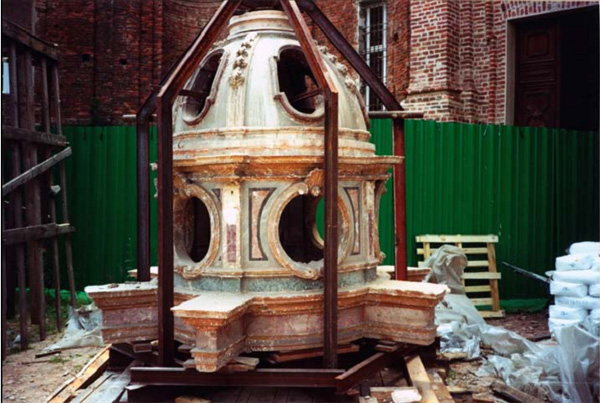 restauro monumenti e manufatti lapidei reggia di venaria chiesa di s uberto